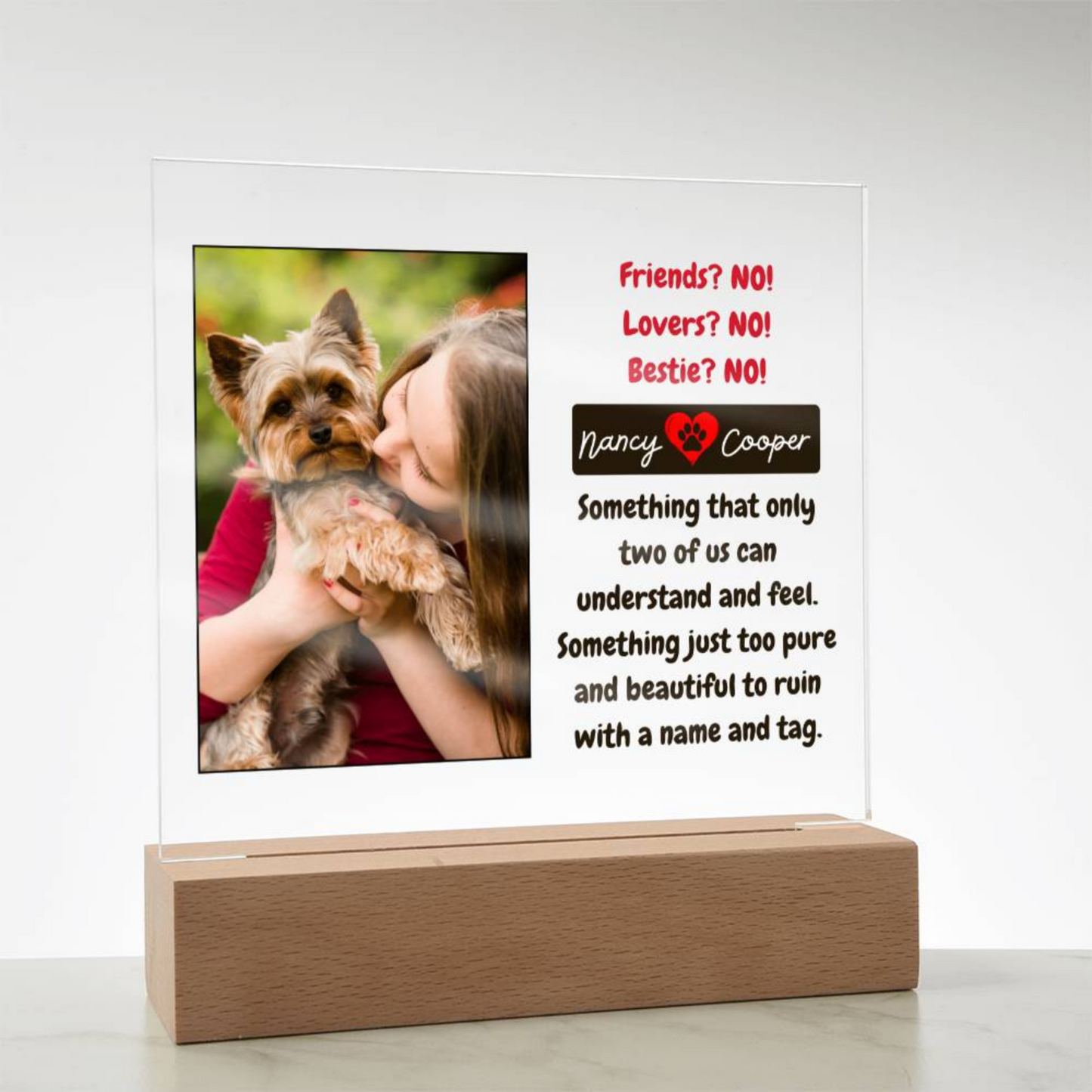 Dog Memorial, Pet portrait with dog, Best friends dog gift, Dog remembrance gift, Dad dog gift, Mum dog gift, Mothers day dog gift, Pet Loss