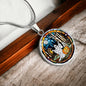 Cute Ghost Personalized Pendant Necklace Gift For Halloween Lover Gift For Spooky Season Ghost Jewelry Gift For Autumn Season Jewelry Gifts