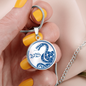 Chinese Zodiac Snake Necklace, Year of The Snake Necklace Gold, Personalized Chinese Zodiac Silver Pendant, 2025 Chinese Lunar New Year