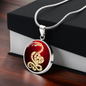 Chinese Zodiac Snake Necklace, Year of The Snake Necklace Gold, Personalized Chinese Zodiac Silver Pendant, 2025 Chinese Lunar New Year