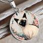 Siamese Cat Jewelry Gift For Cat Lover, Siamese Cats, Seal Siamese, Cat pendant, Siamese Cat Gift, Feline Necklace, Pet Owner Cat Charm