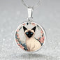 Siamese Cat Jewelry Gift For Cat Lover, Siamese Cats, Seal Siamese, Cat pendant, Siamese Cat Gift, Feline Necklace, Pet Owner Cat Charm