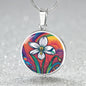 Snowdrop Birth Flower Necklace, Personalized January Birth Month Flower Jewelry, Floral Charm Pendant Anniversary & Birthday Gift for Her