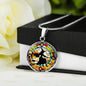 Cute Ghost Personalized Pendant Necklace Gift For Halloween Lover Gift For Spooky Season Ghost Jewelry Gift For Autumn Season Jewelry Gifts