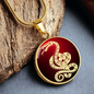 Chinese Zodiac Snake Necklace, Year of The Snake Necklace Gold, Personalized Chinese Zodiac Silver Pendant, 2025 Chinese Lunar New Year