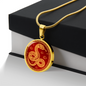 Chinese Zodiac Snake Necklace, Year of The Snake Necklace Gold, Personalized Chinese Zodiac Silver Pendant, 2025 Chinese Lunar New Year