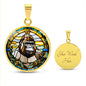 18K Gold Finish Gorilla Necklace Personalized Gorilla Pendant Gorillaz Coin Necklace Gorilla Animal Jewelry Monkey Charm Spirit Animal Chain