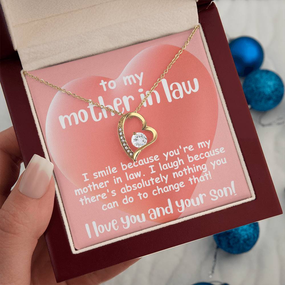 To My Husband's Mom, Gift for Boyfriends Mom, Mother in Law Gift, Mothers Day Gift for Boyfriends Mom, Husband's Mom, Future Mother in law