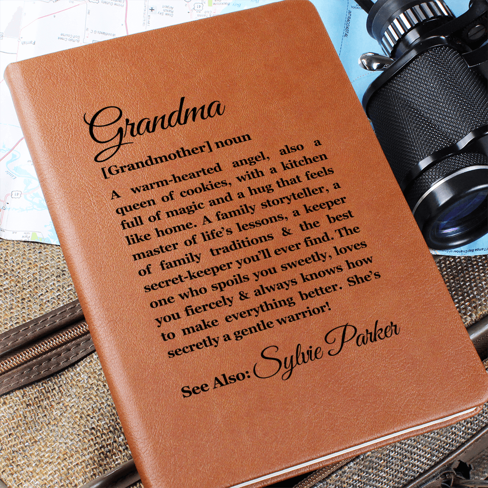 Birthday Gift For Grandmother, Grandma Definition Meaning, Custom Journal For Her, Grandmother Nana Christmas Gifts, Nana Grandmom Gifts