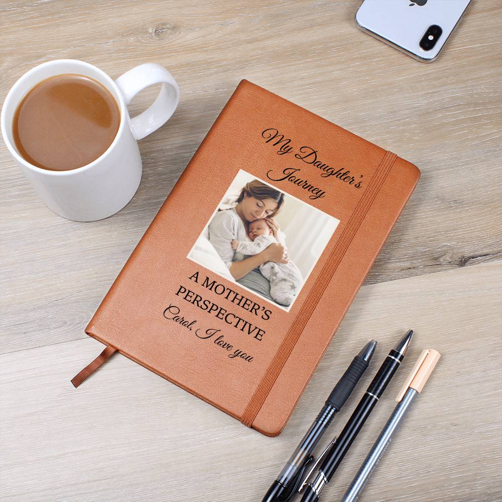 Letters To My Daughter Custom Pregnancy Journal Customized Keepsake Gift For New Mom Baby Girl Shower Memory Book Personalized Name Notebook