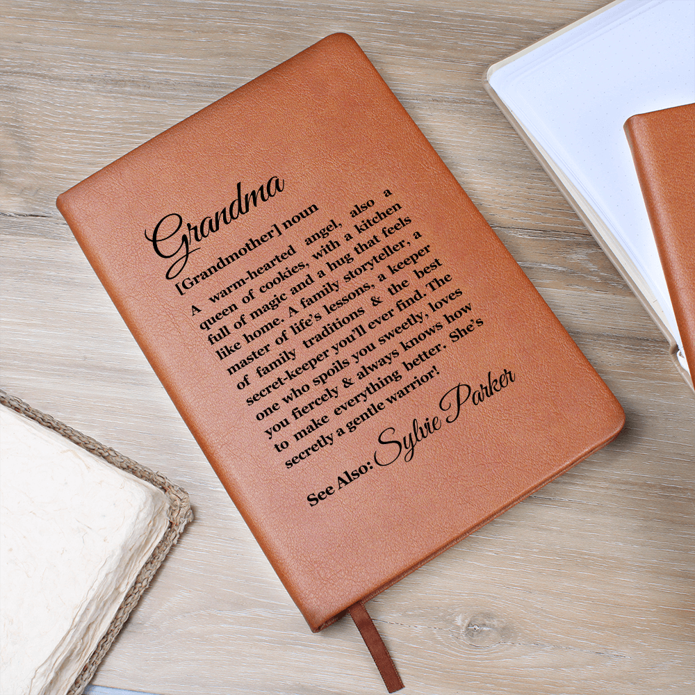 Birthday Gift For Grandmother, Grandma Definition Meaning, Custom Journal For Her, Grandmother Nana Christmas Gifts, Nana Grandmom Gifts