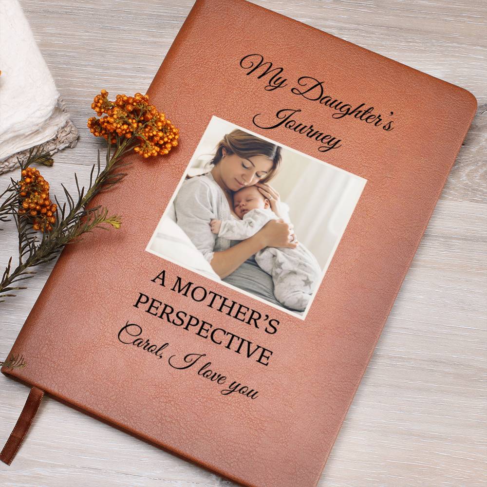 Letters To My Daughter Custom Pregnancy Journal Customized Keepsake Gift For New Mom Baby Girl Shower Memory Book Personalized Name Notebook