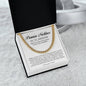 Personalised Promise Necklace For Him, Promise Gifts For Him, Boyfriend Promise Necklace, Gift For Boyfriend, Guy Valentine Gift, Boyfriend Birthday Gift