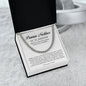 Personalised Promise Necklace For Him, Promise Gifts For Him, Boyfriend Promise Necklace, Gift For Boyfriend, Guy Valentine Gift, Boyfriend Birthday Gift
