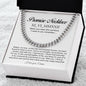 Personalised Promise Necklace For Him, Promise Gifts For Him, Boyfriend Promise Necklace, Gift For Boyfriend, Guy Valentine Gift, Boyfriend Birthday Gift