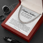 Personalised Promise Necklace For Him, Promise Gifts For Him, Boyfriend Promise Necklace, Gift For Boyfriend, Guy Valentine Gift, Boyfriend Birthday Gift