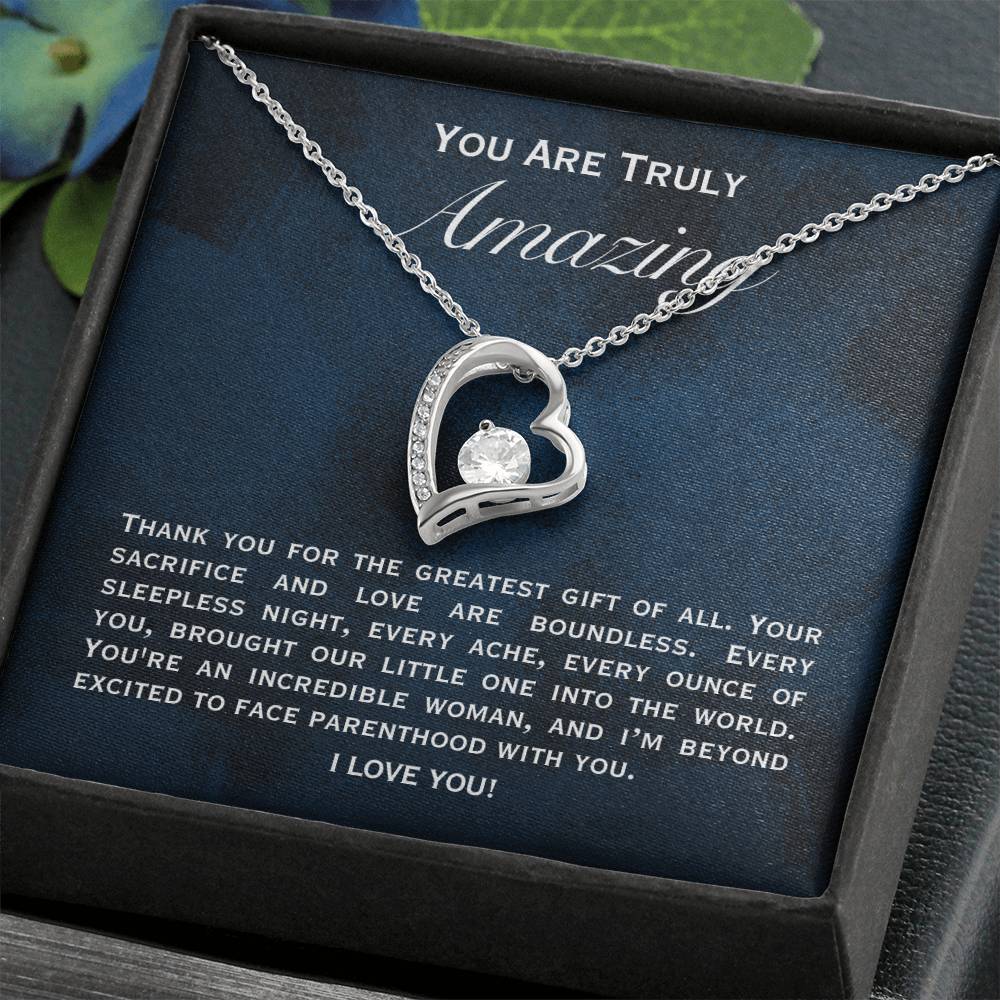 Push Present Necklace, Gift for New Mom, Gift for her, gifts for wife Birth of child gift, Gift from Husband, Push Gift, Postpartum Gift