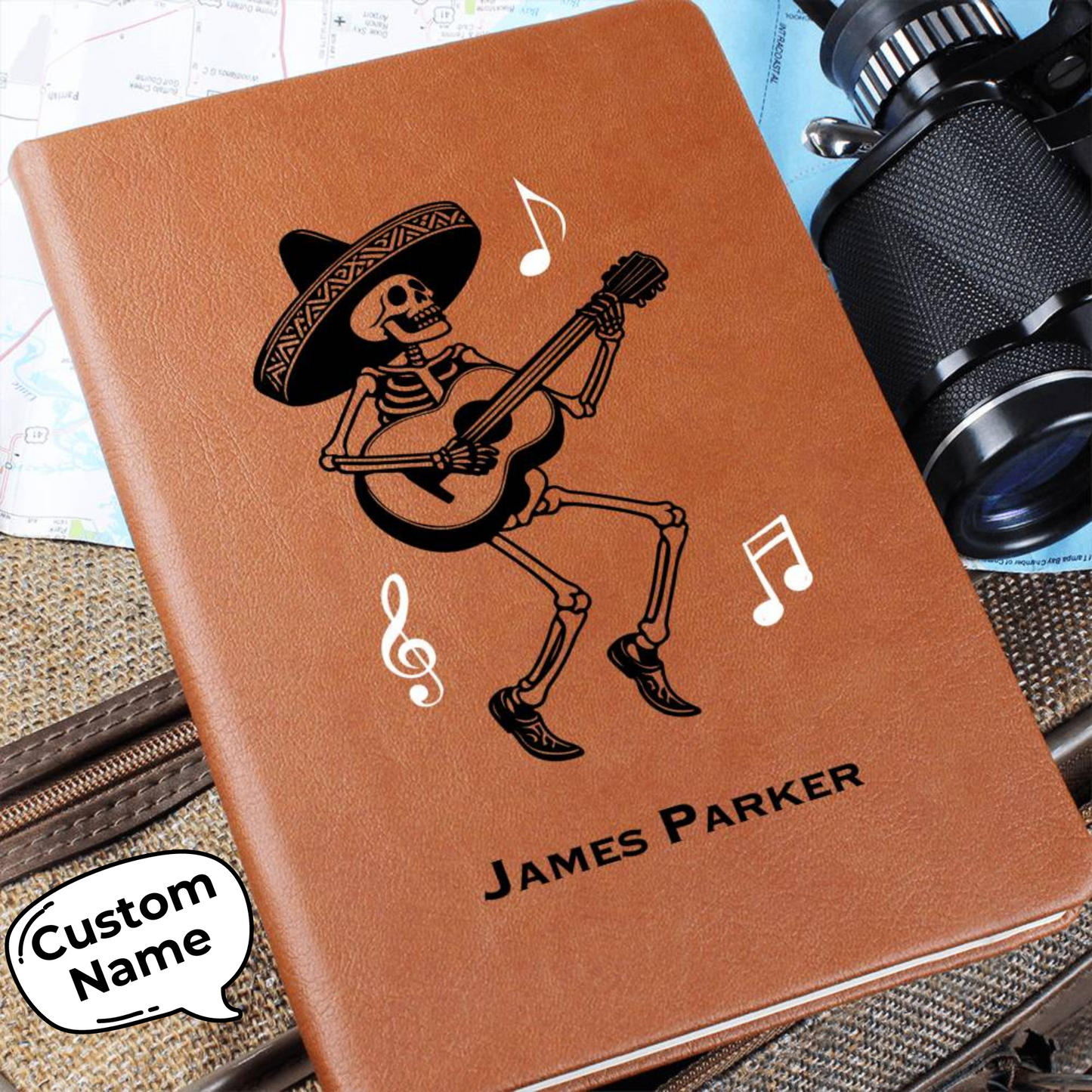 Personalized Guitar Lyric Journal, Custom Songwriters Notebook Musician Song Diary Lyrical Writer Journal Writing Music Notebook Songwriting