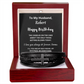 Personalised Gift for Husband, Custom Anniversary Gift for Him, Wedding Gift for Husband, Long Distance Relationship Gift for Boyfriend