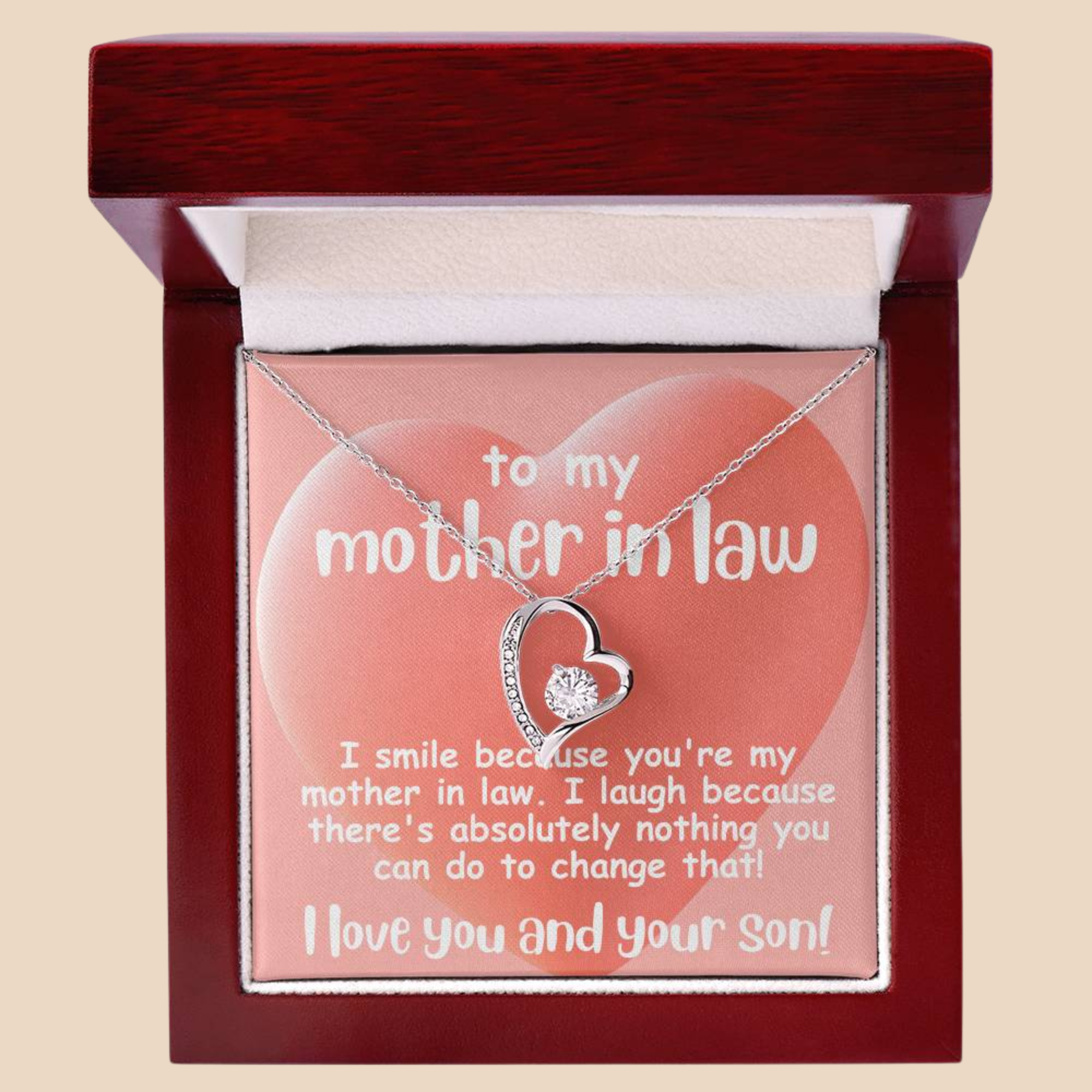 To My Husband's Mom, Gift for Boyfriends Mom, Mother in Law Gift, Mothers Day Gift for Boyfriends Mom, Husband's Mom, Future Mother in law