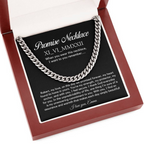 Personalised Promise Necklace For Him, Promise Gifts For Him, Boyfriend Promise Necklace,Anniversary Gift For Husband,Guy Valentine Gift
