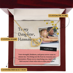 Gift for Daughter From Dad ,Personalised Daughter Gift from mom or dad To My Daughter, Christmas Gift, Birthday Gift, Graduation Present