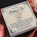 Mom To Be Gift, Mommy To Be Necklace From Baby, First Time Mom To Be Gift, Pregnant Friend Gift, Congratulations Pregnancy Gift, Baby Shower Inactive