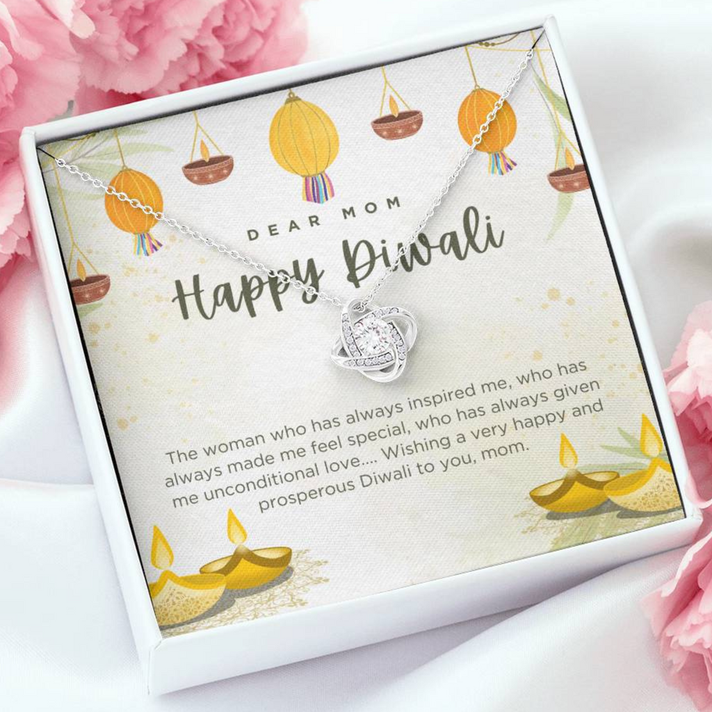 Happy Diwali Necklace, Diwali Gift For Mom, Festival Of Lights Gifts, Indian Gift For Her, Deepavali Gift, Diwali Jewelry, Diwali Gifts