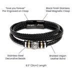 To My Man, You're my favorite, Couple Gifts, Men's Bracelet, Soulmate Gift, Valentine's Day Gift for Him,Anniversary Gift,Birthday Gift