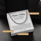 Personalised Promise Necklace For Him, Promise Gifts For Him, Boyfriend Promise Necklace, Gift For Boyfriend, Guy Valentine Gift, Boyfriend Birthday Gift