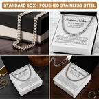 Personalised Promise Necklace For Him, Promise Gifts For Him, Boyfriend Promise Necklace, Gift For Boyfriend, Guy Valentine Gift, Boyfriend Birthday Gift