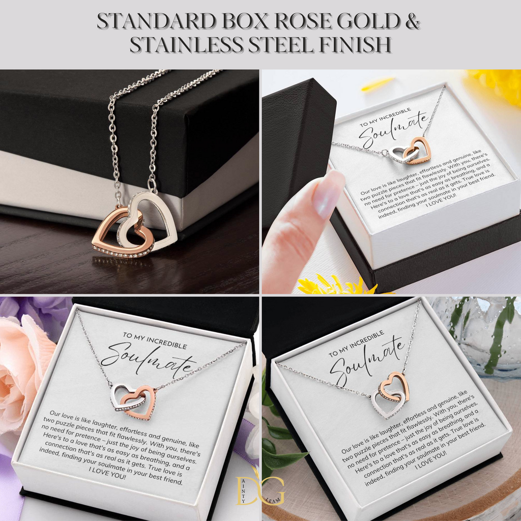 Soulmate Necklace, Wife Birthday Gift, Girlfriend Birthday Gift, Wife Gift Ideas, Christmas Gift For Wife, Necklace For Wife, Best Wife Gift