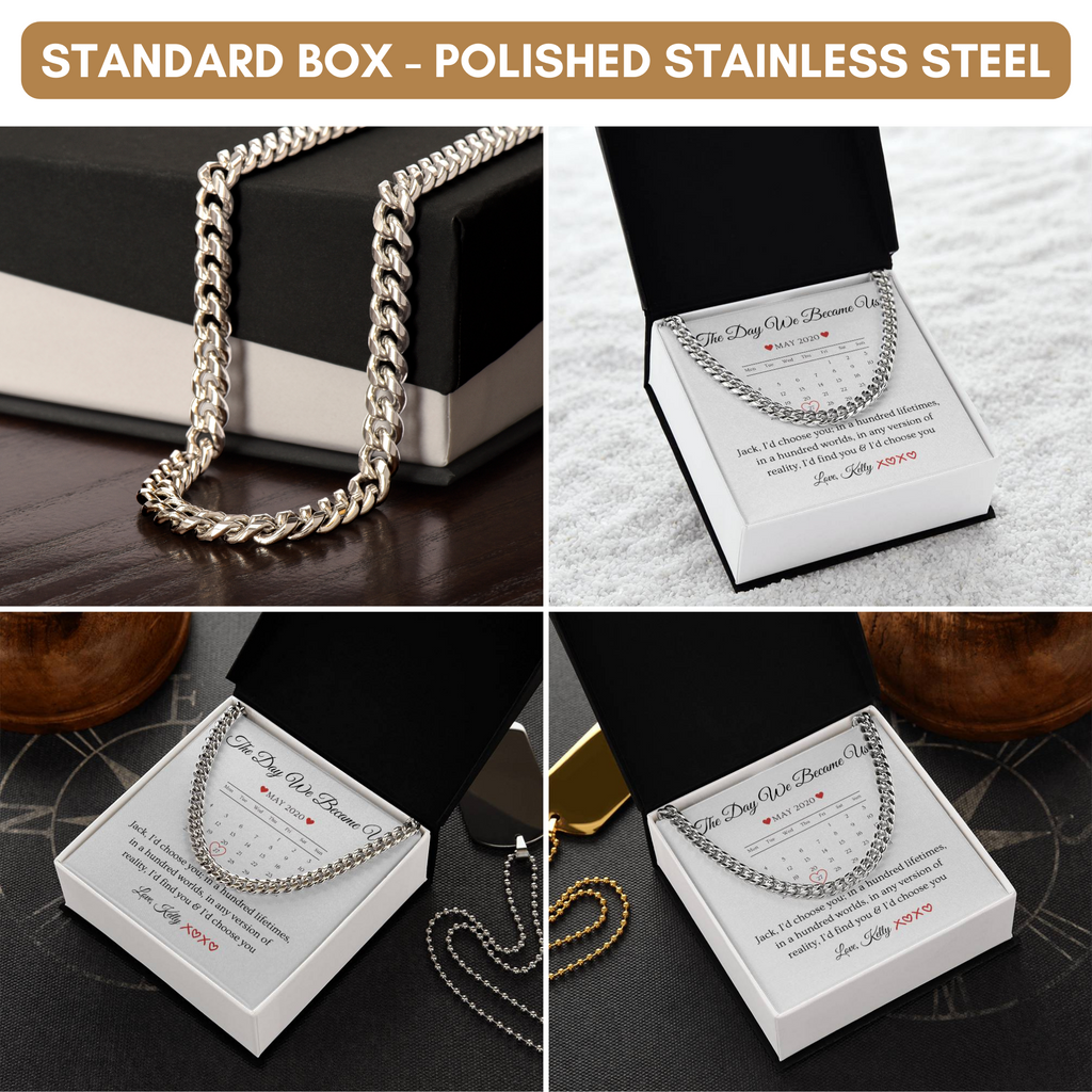 Personalised Names & Date Message, Valentine's Day Gift for Him, Birthday Gift For Boyfriend, Anniversary Gift For Husband,To My Man, My Guy