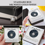 To My Daughter, Personalised Gold Necklace, Daughter Gift Starmap Night Sky Print, Christmas Gift New Year Gift , Daughter Necklace from dad