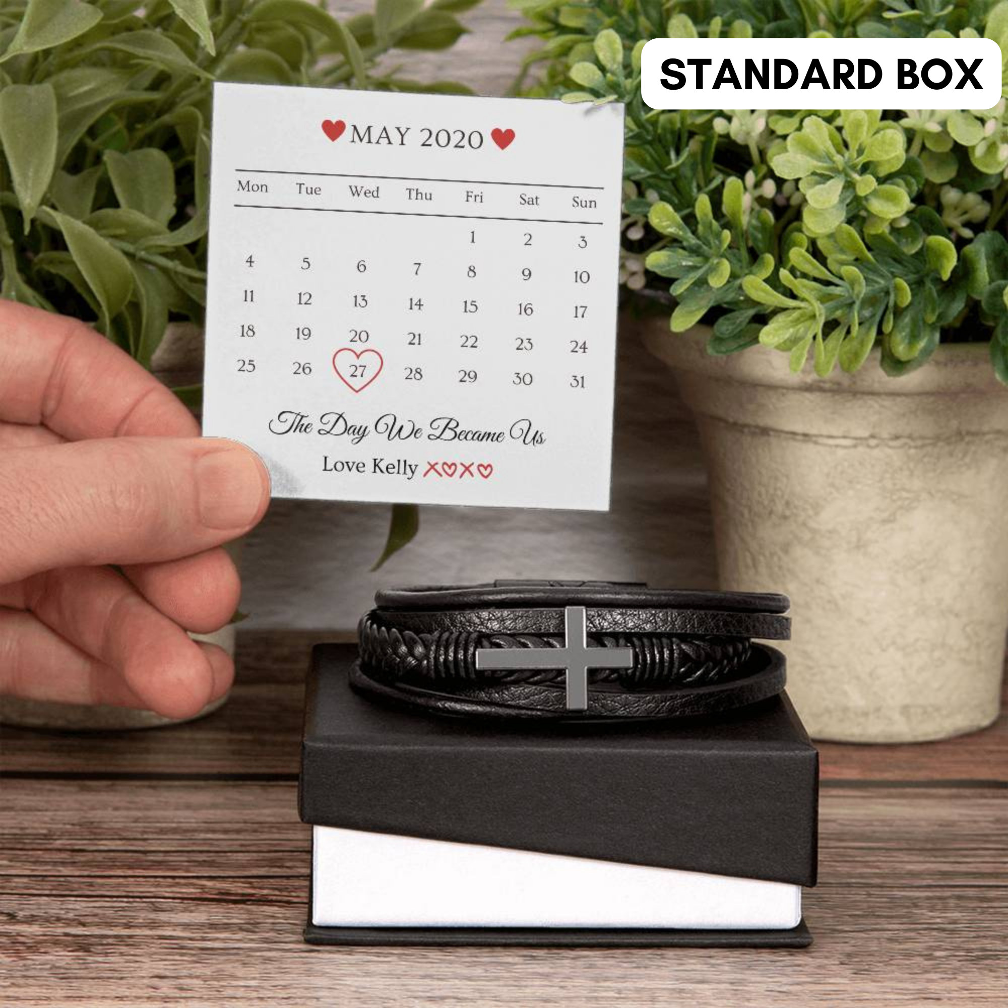 Personalised Bracelet Gift For him, Gift for Him, Valentine's Day Gift, Gift For Boyfriend, Guy Valentine Gift, Girlfriend Birthday Gift