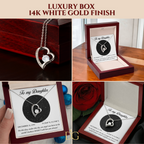 To My Daughter, Personalised Gold Necklace, Daughter Gift Starmap Night Sky Print, Christmas Gift New Year Gift , Daughter Necklace from Mom