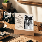 Mother of the Bride Photo Keepsake, Mother of the Bride Gift from the Bride, Mother of the Bride Gift Poem, Wedding Gift Mom, Gift for Mum