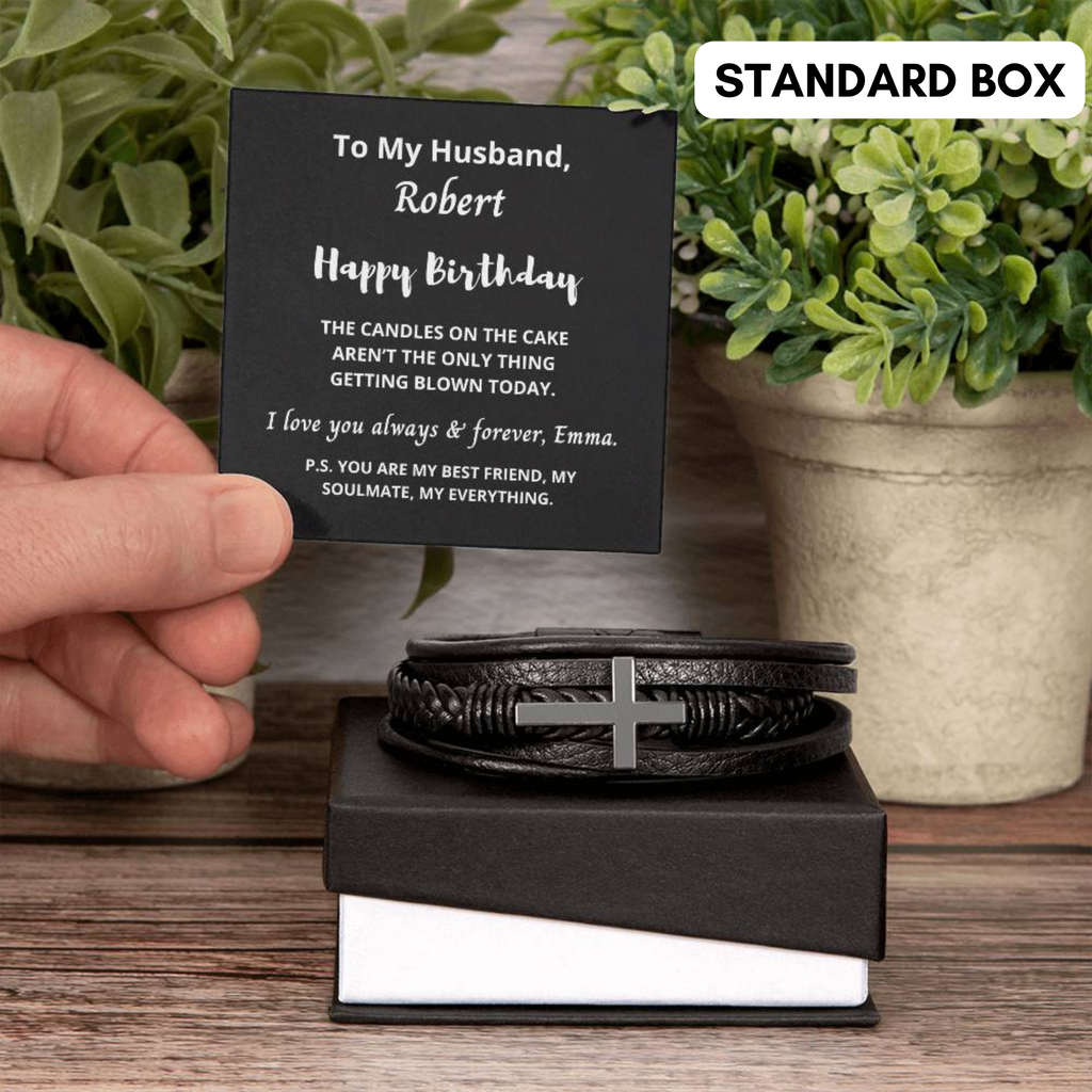 Personalised Gift for Husband, Custom Anniversary Gift for Him, Wedding Gift for Husband, Long Distance Relationship Gift for Boyfriend