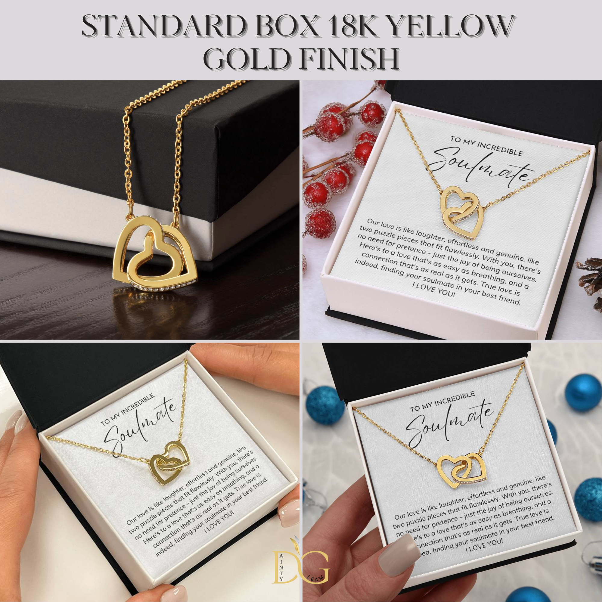 Soulmate Necklace, Wife Birthday Gift, Girlfriend Birthday Gift, Wife Gift Ideas, Christmas Gift For Wife, Necklace For Wife, Best Wife Gift