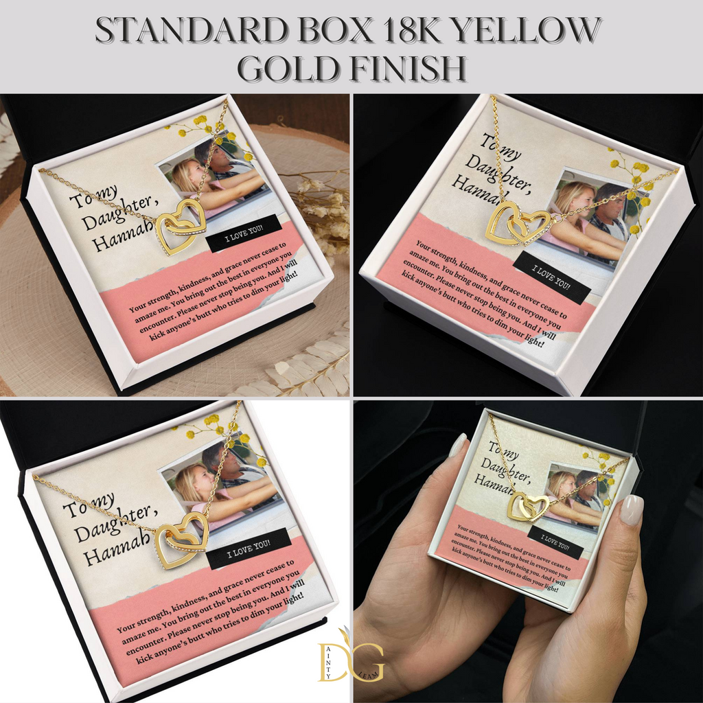 Gift for Daughter From Dad ,Personalised Daughter Gift from mom or dad To My Daughter, Christmas Gift, Birthday Gift, Graduation Present