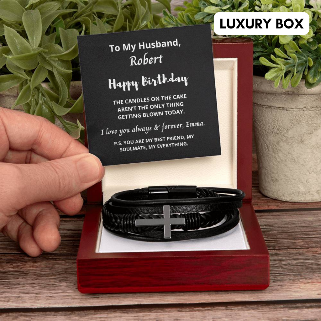 Personalised Gift for Husband, Custom Anniversary Gift for Him, Wedding Gift for Husband, Long Distance Relationship Gift for Boyfriend