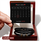 Valentine's Day Gift, Gift For Boyfriend, Guy Valentine Gift, Girlfriend Birthday Gift, Personalised Bracelet Gift For him, Gift for Him