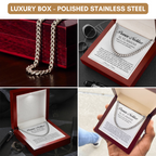 Personalised Promise Necklace For Him, Promise Gifts For Him, Boyfriend Promise Necklace, Gift For Boyfriend, Guy Valentine Gift, Boyfriend Birthday Gift