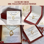Beautiful Gift for Daughter From Dad My Little Angel, My Little Girl Necklace With Meaningful Message, Gift Box, Gift for Daughter From Mom