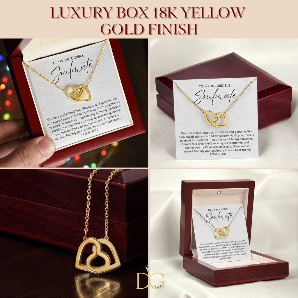 Soulmate Necklace, Wife Birthday Gift, Girlfriend Birthday Gift, Wife Gift Ideas, Christmas Gift For Wife, Necklace For Wife, Best Wife Gift