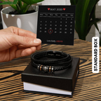 Valentine's Day Gift, Gift For Boyfriend, Guy Valentine Gift, Girlfriend Birthday Gift, Personalised Bracelet Gift For him, Gift for Him