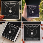 To My Daughter, Personalised Gold Necklace, Daughter Gift Starmap Night Sky Print, Christmas Gift New Year Gift , Daughter Necklace from dad