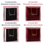 Personalised Necklace, Bridesmaid Gift, Will You Be My Bridesmaid Necklace Bridesmaid Proposal, Unique Bridesmaid Gift, Custom Name Necklace