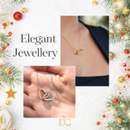 Christmas Gift Necklace For Mom - Gift For Mom - Merry Christmas Mom Necklace - Mother Christmas Necklace With Message Card - Mom Gift