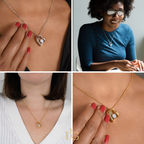 To My Daughter, Personalised Gold Necklace, Daughter Gift Starmap Night Sky Print, Christmas Gift New Year Gift , Daughter Necklace from Mom